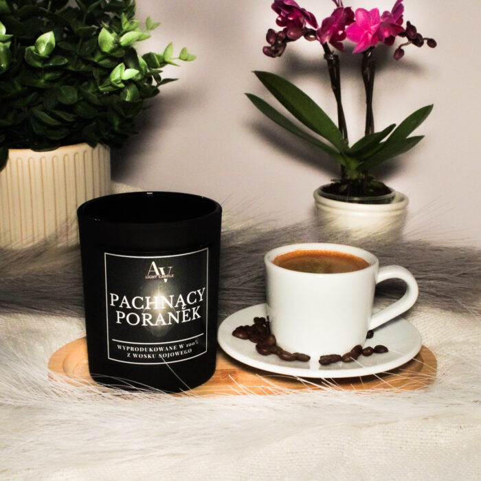 Pachnący Poranek - Świeca Sojowa - obrazek 2