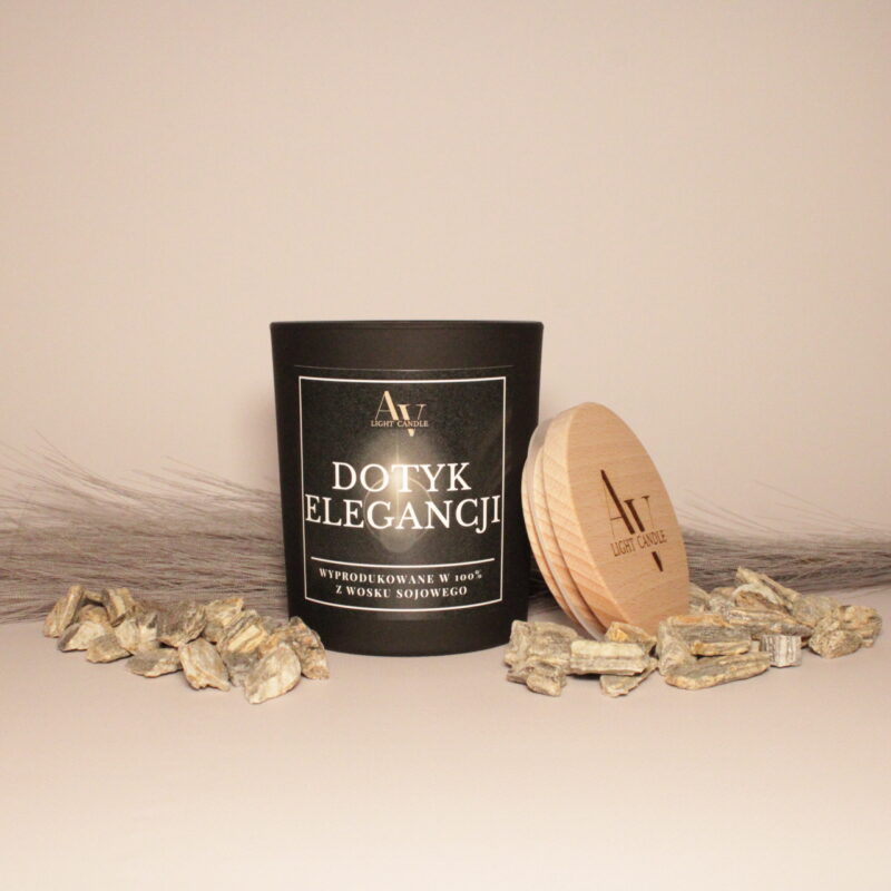 Dotyk Elegancji - Świeca Sojowa