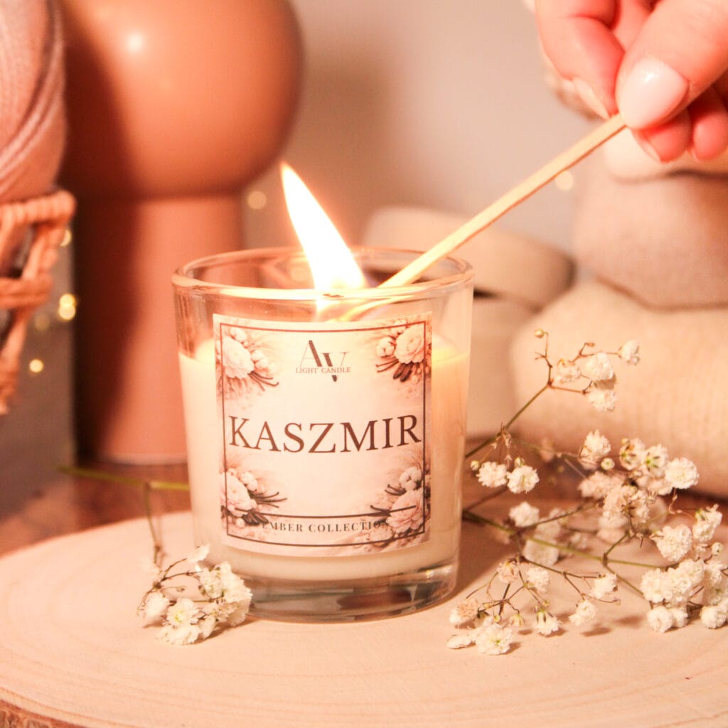 Kaszmir - Świeca Sojowa-130ml