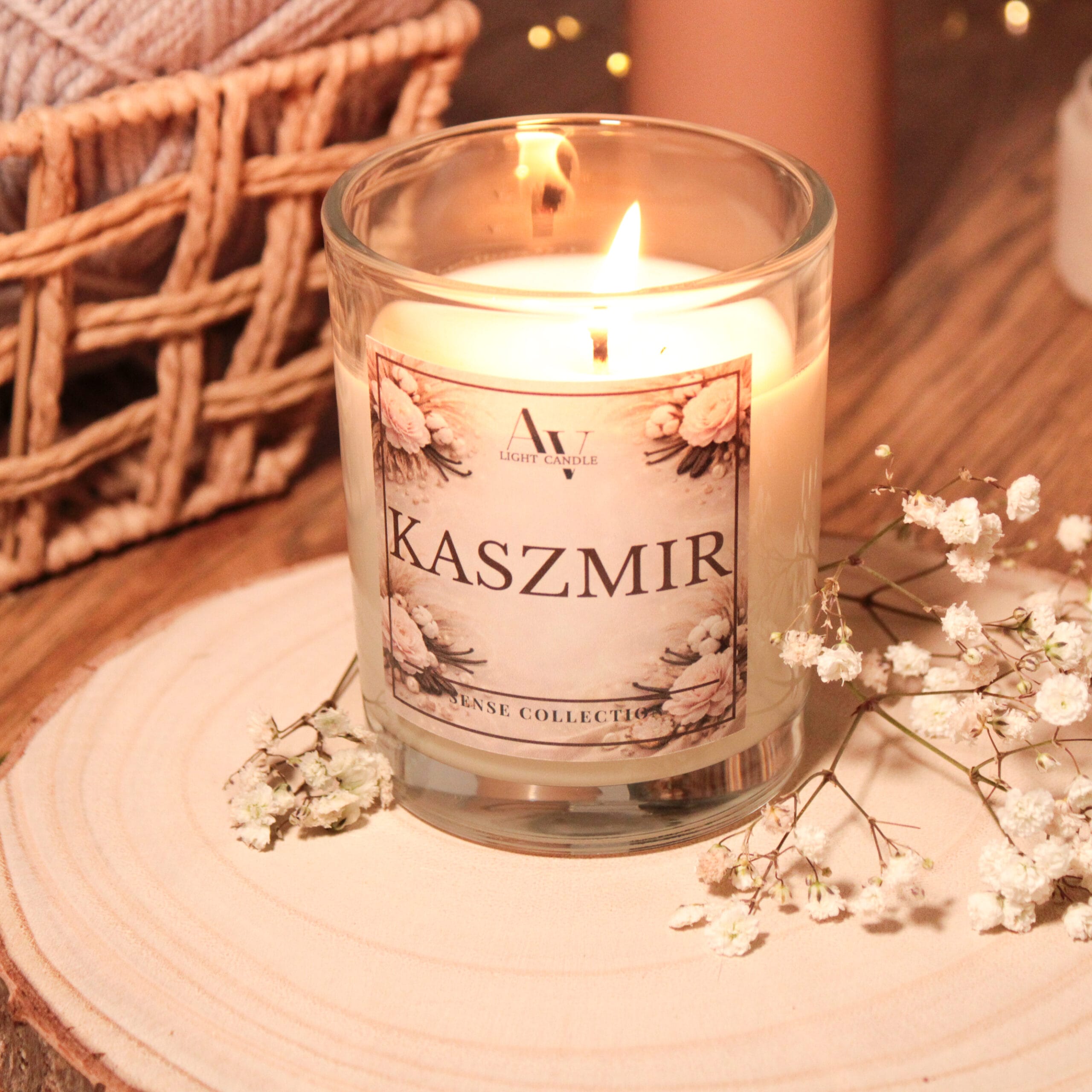 Kaszmir - Świeca Sojowa-200ml - obrazek 5