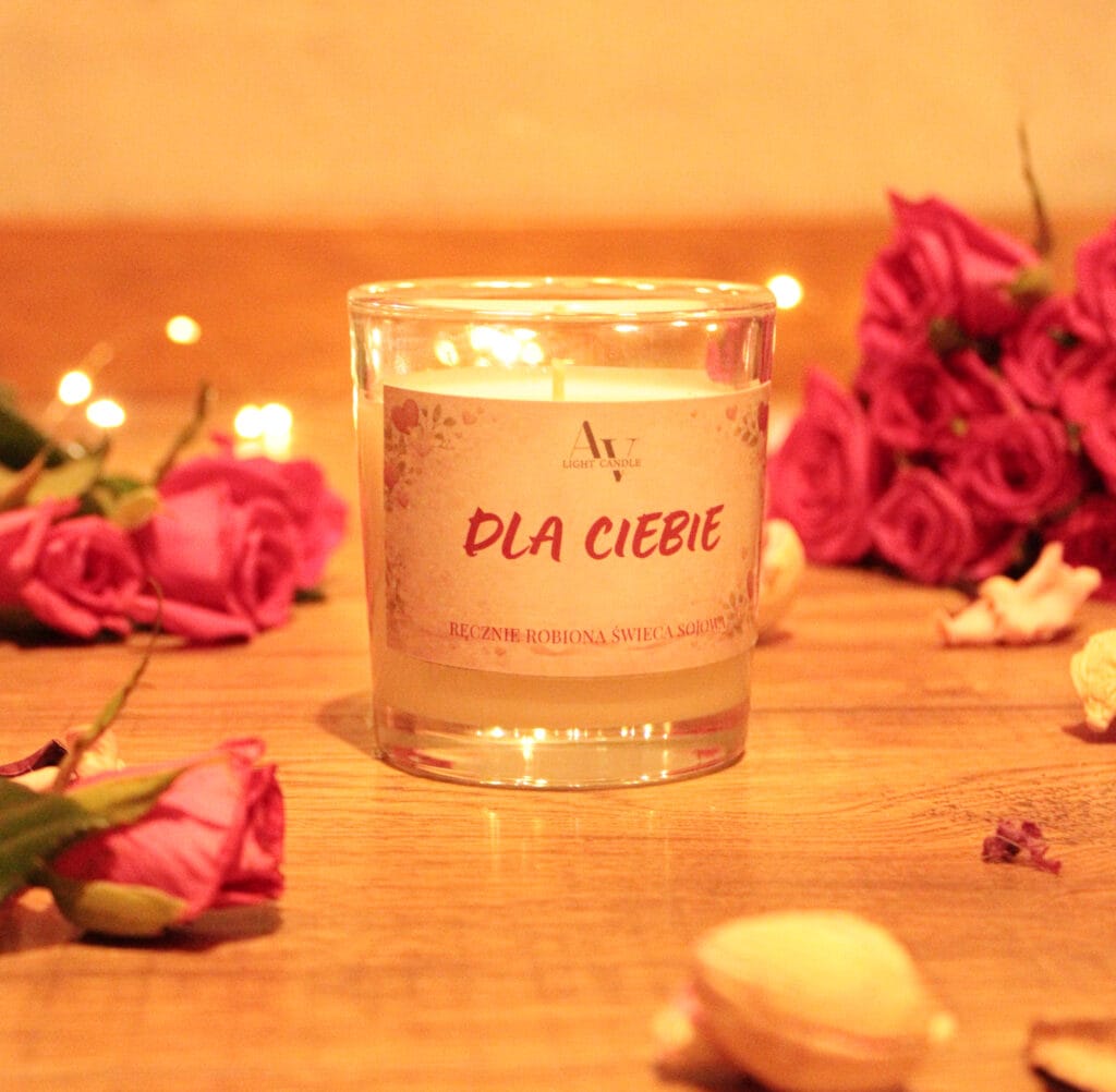Dla Ciebie – świeca sojowa 130ml edycja walentynkowa